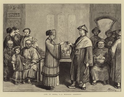La Vie en Chine, V, une Cérémonie de Mariage - William III Bromley